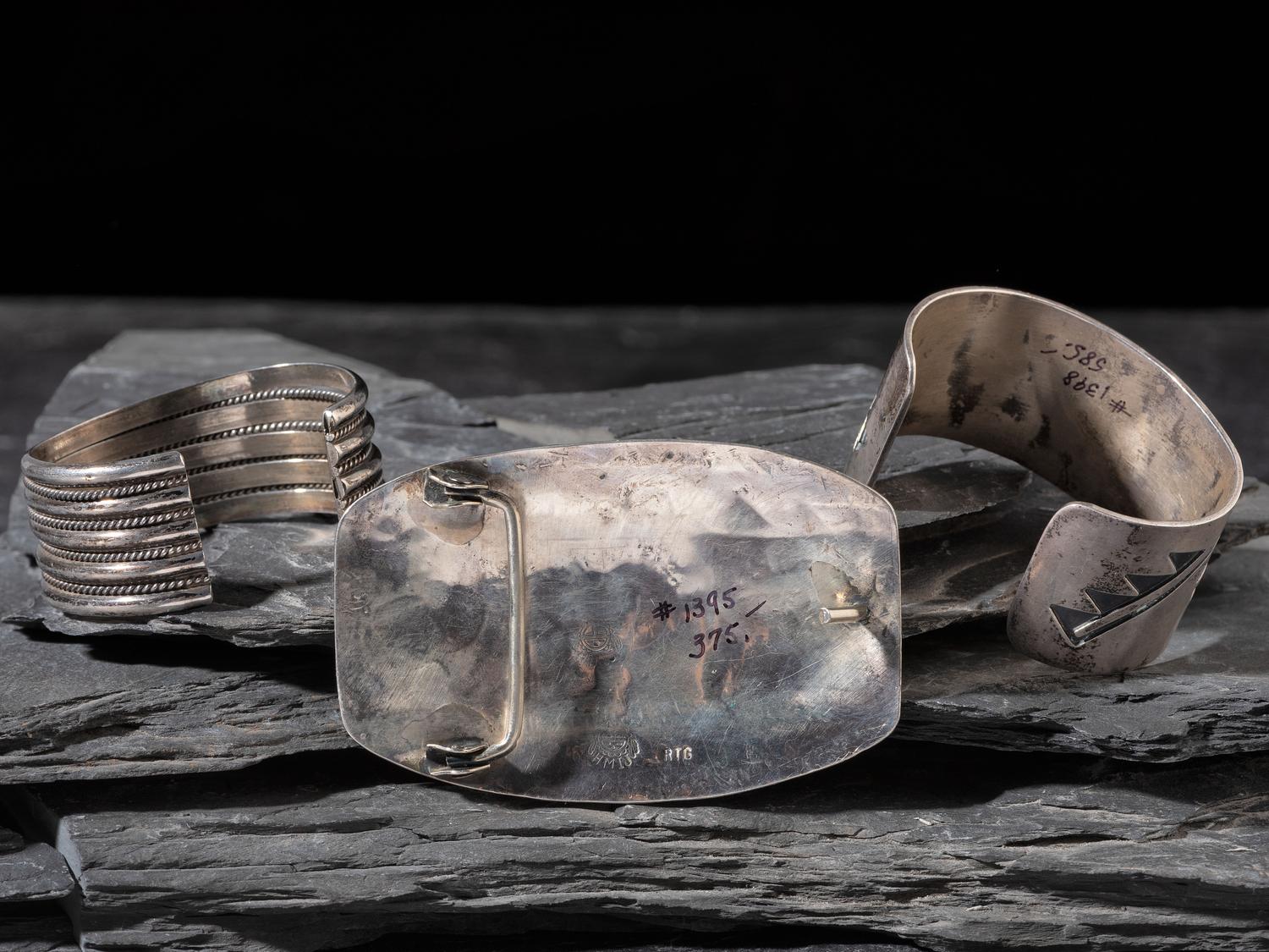 Navajo and Hopi Silver Jewelry