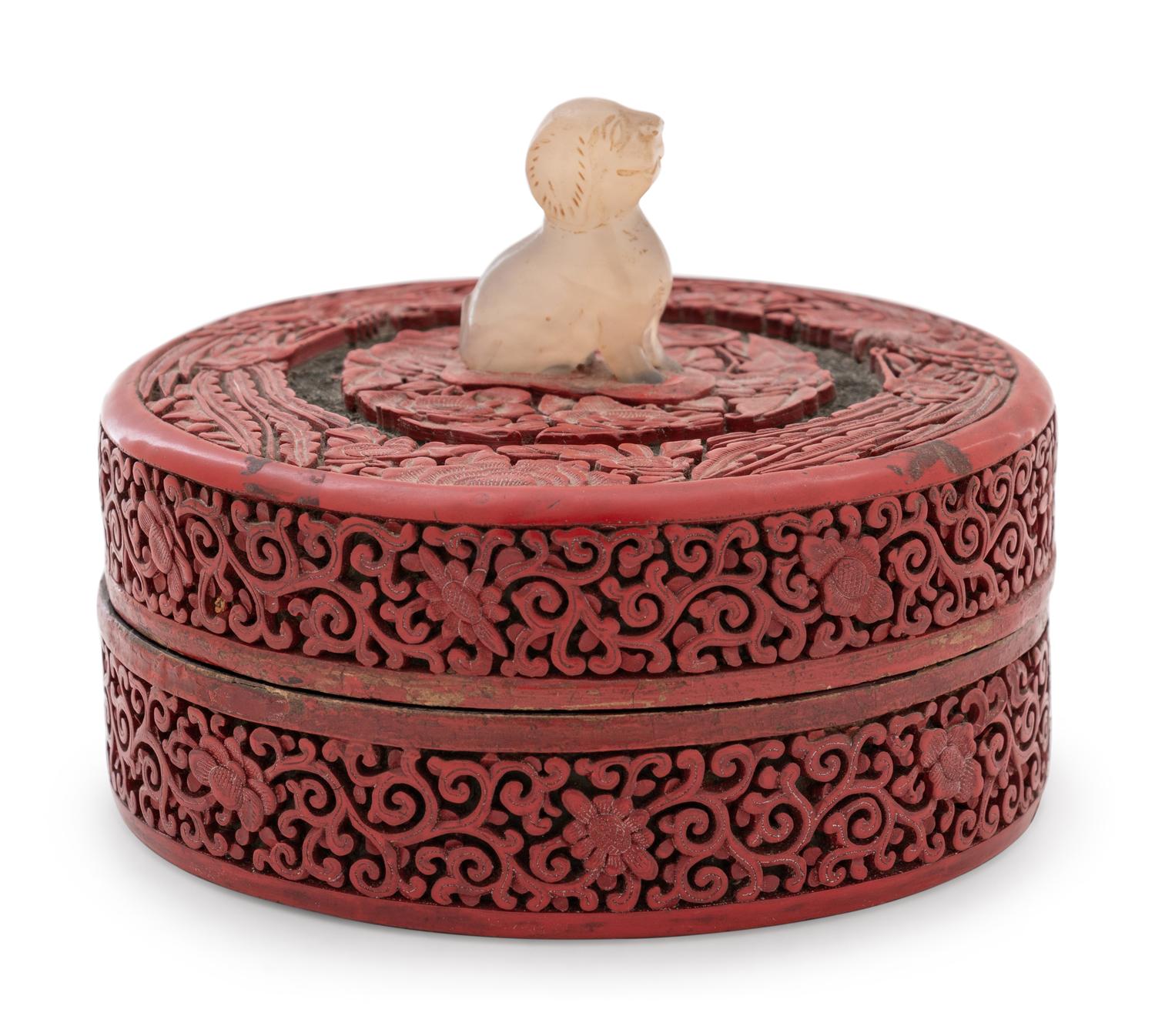 Four Chinese Lacquer Wares