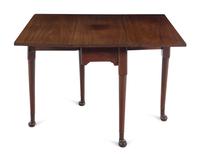 A George III Mahogany Drop-Leaf Table