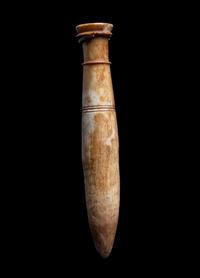 An Egyptian Bone Alabastron