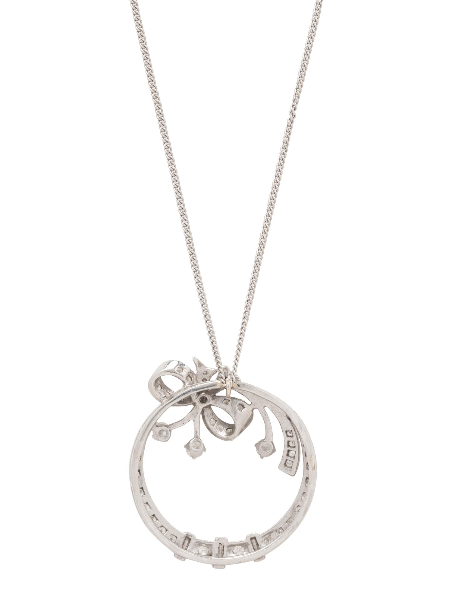 DIAMOND PENDANT/NECKLACE