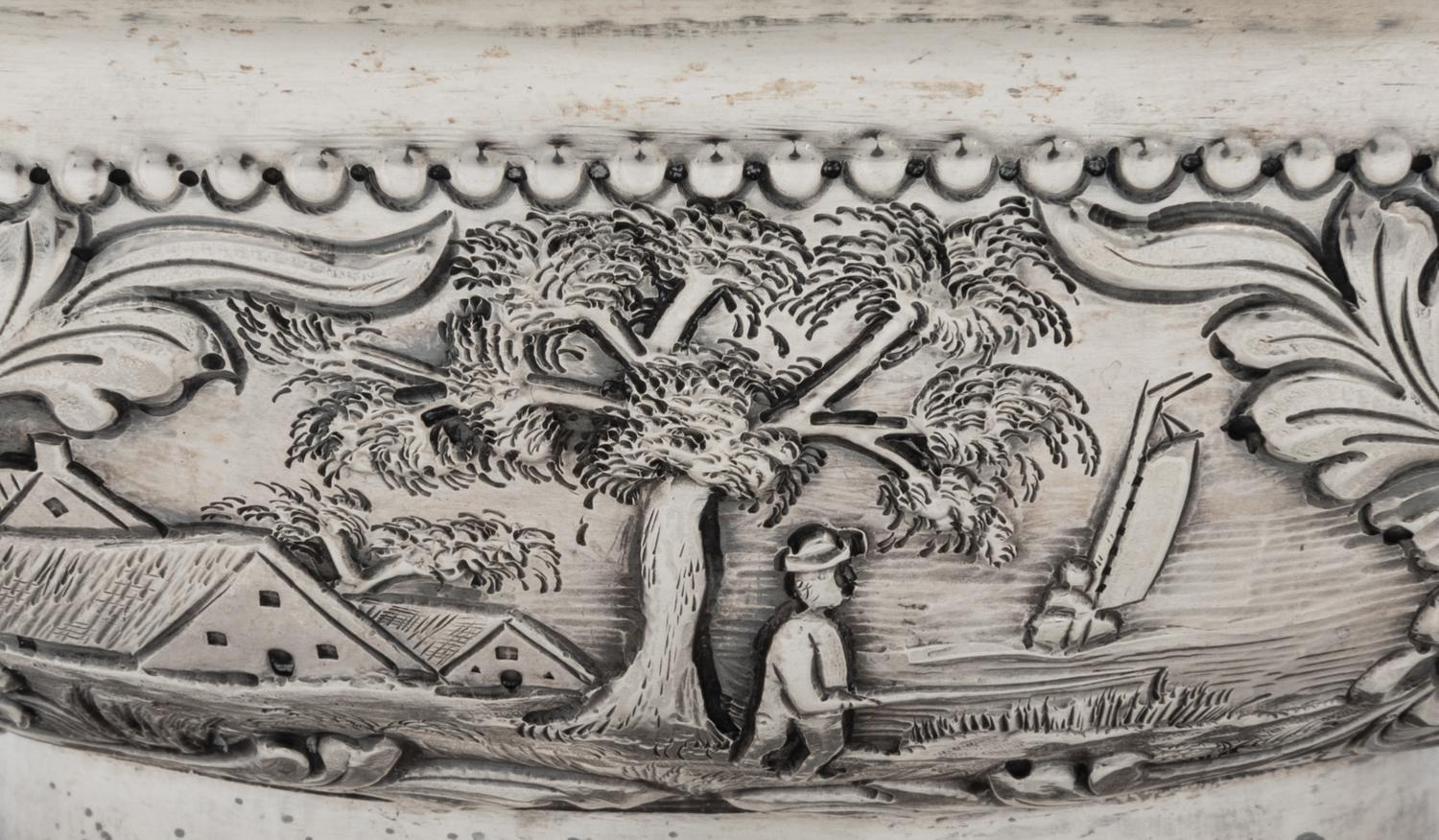 A 20th Century Dutch Silver Bowl