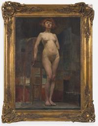 Hovsep Pushman (American, 1877–1966)- Nude Study, Académie Julian