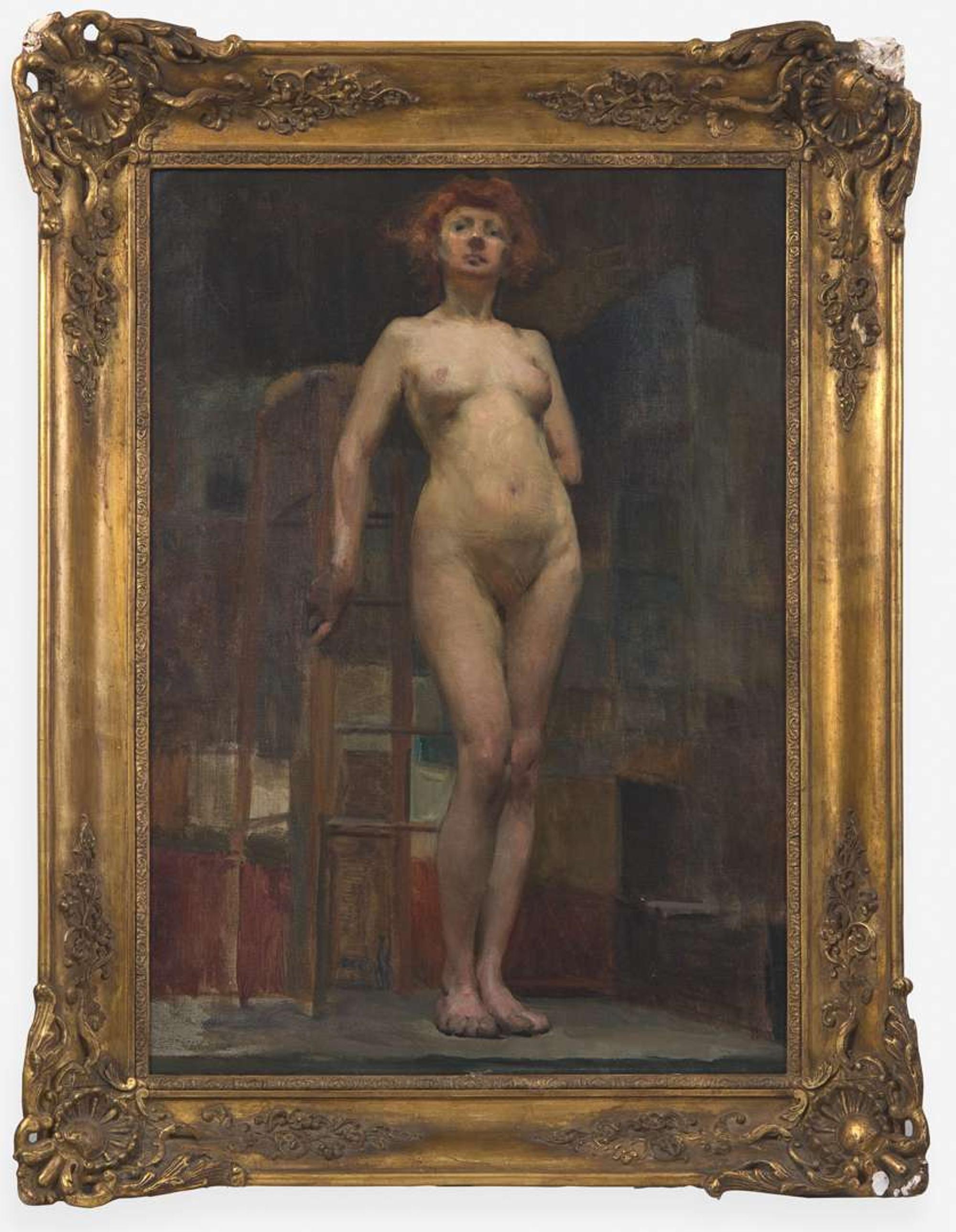 Hovsep Pushman (American, 1877–1966)- Nude Study, Académie Julian