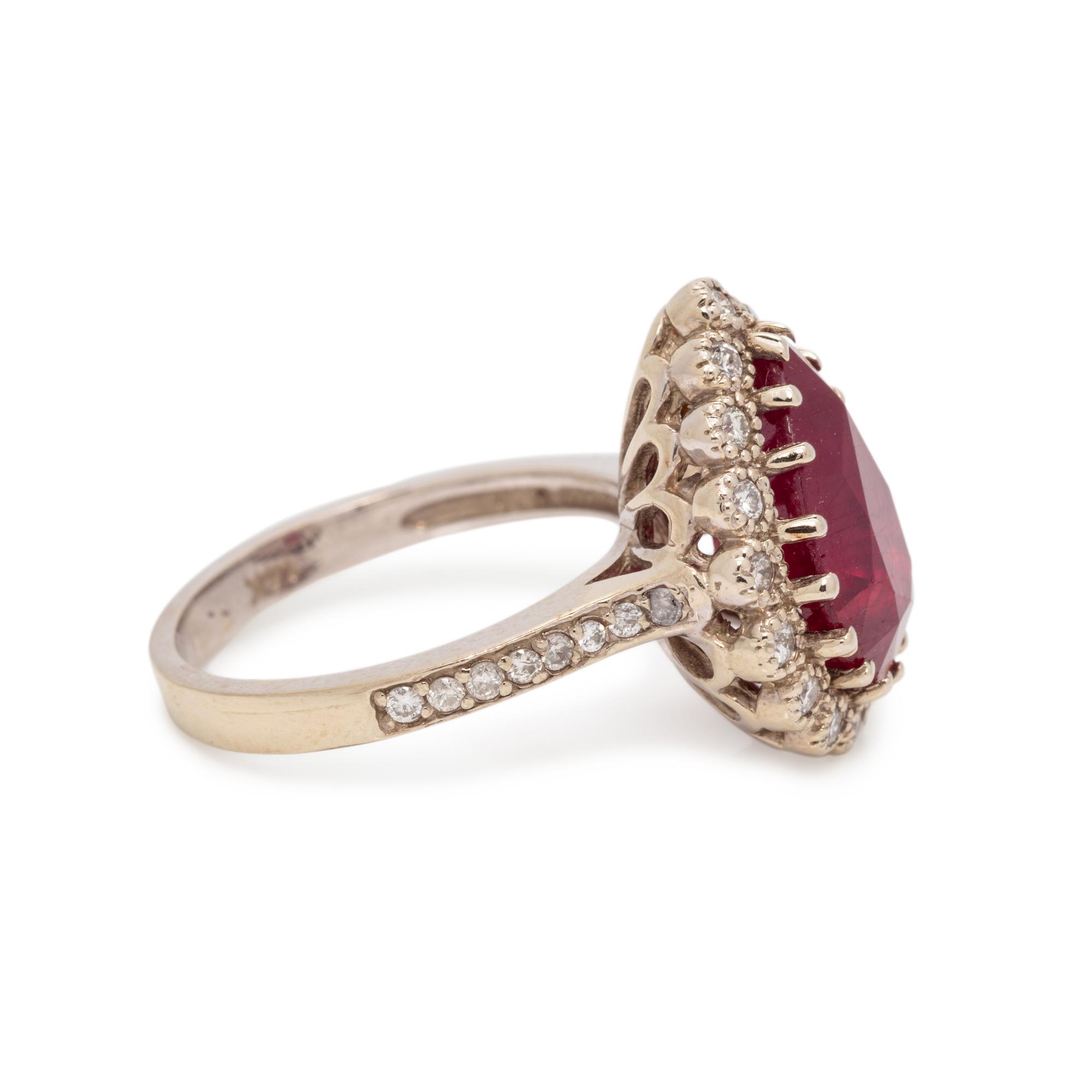 RUBY AND DIAMOND RING