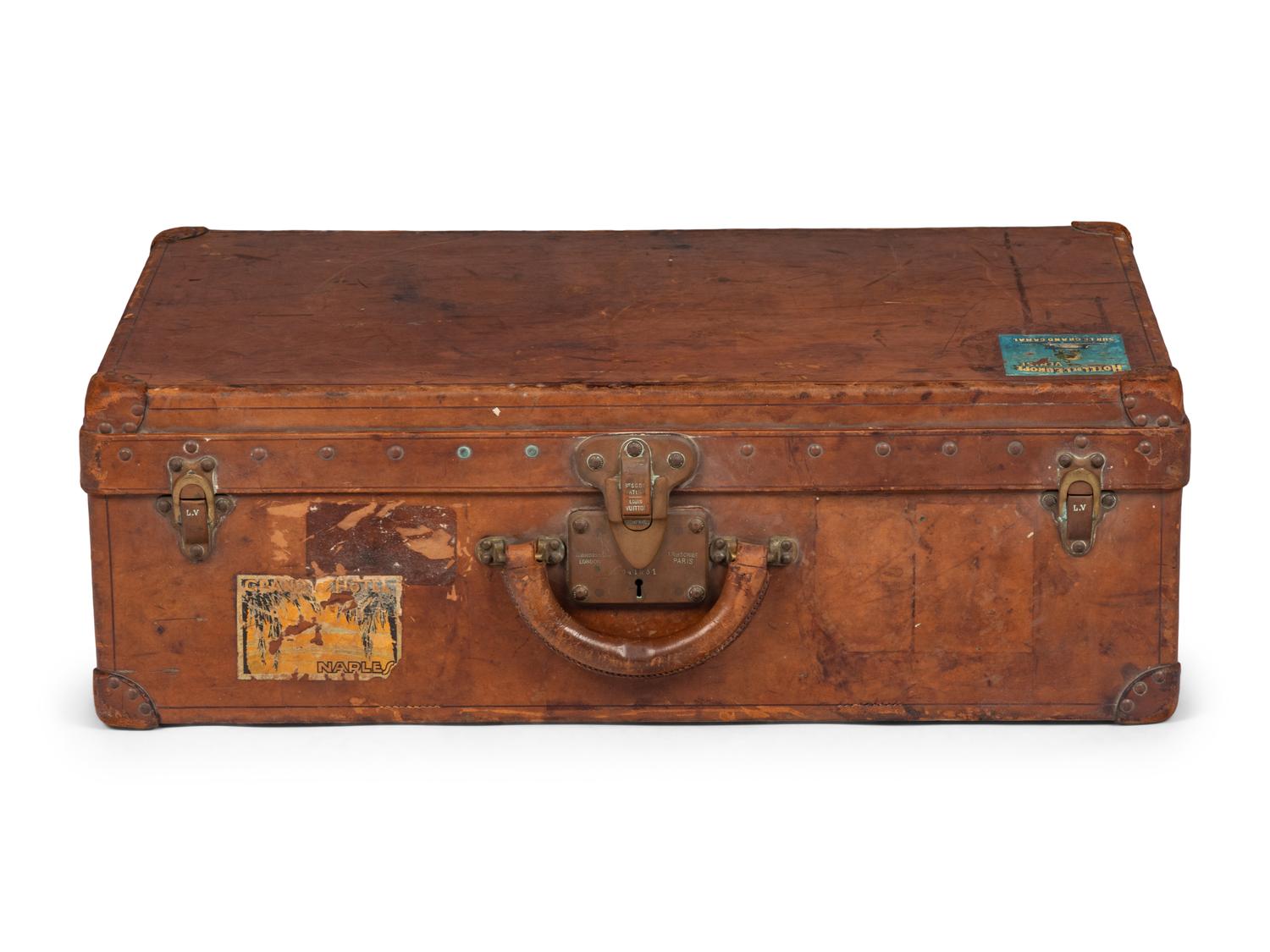 Louis Vuitton Hard-Sided Suitcase, Early 20th Century
