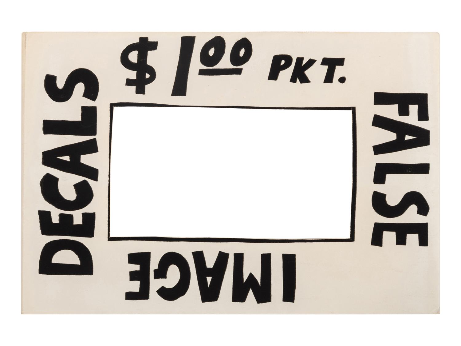False Image Decals