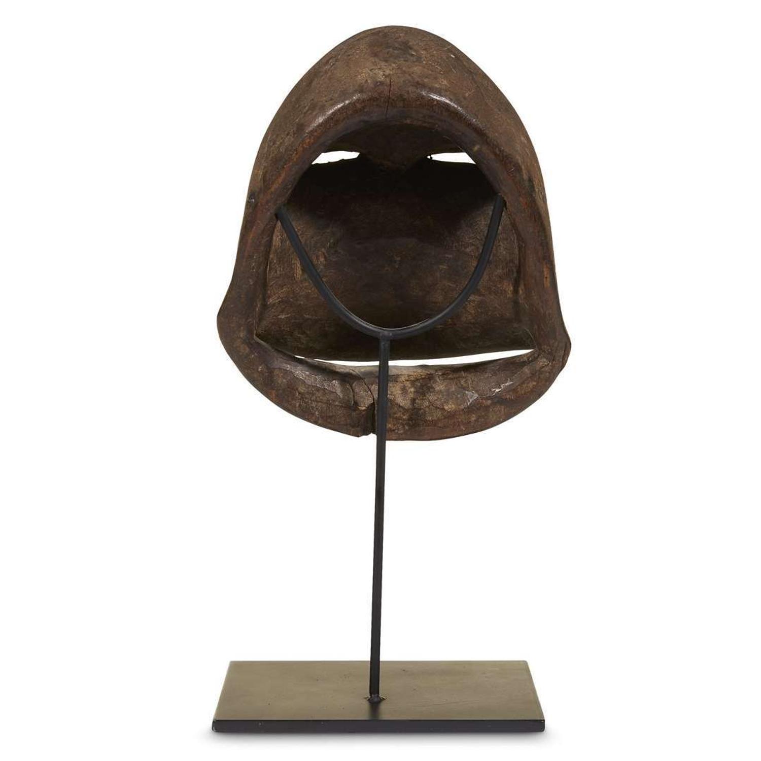 HEMBA STYLE MASK, SOKOMUTU Democratic Republic of Congo, 20th Century