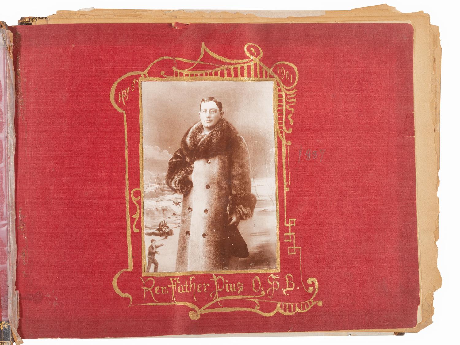 "Drawings Presented to Rev. Pius Boehm by His Little Indian Children." [Crow Creek Reservation, South Dakota.] 4 May 1899.