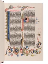 [FACSIMILE—GUTENBERG BIBLE]. Biblia Sacra . Paterson, New Jersey: Pageant Books, 1961