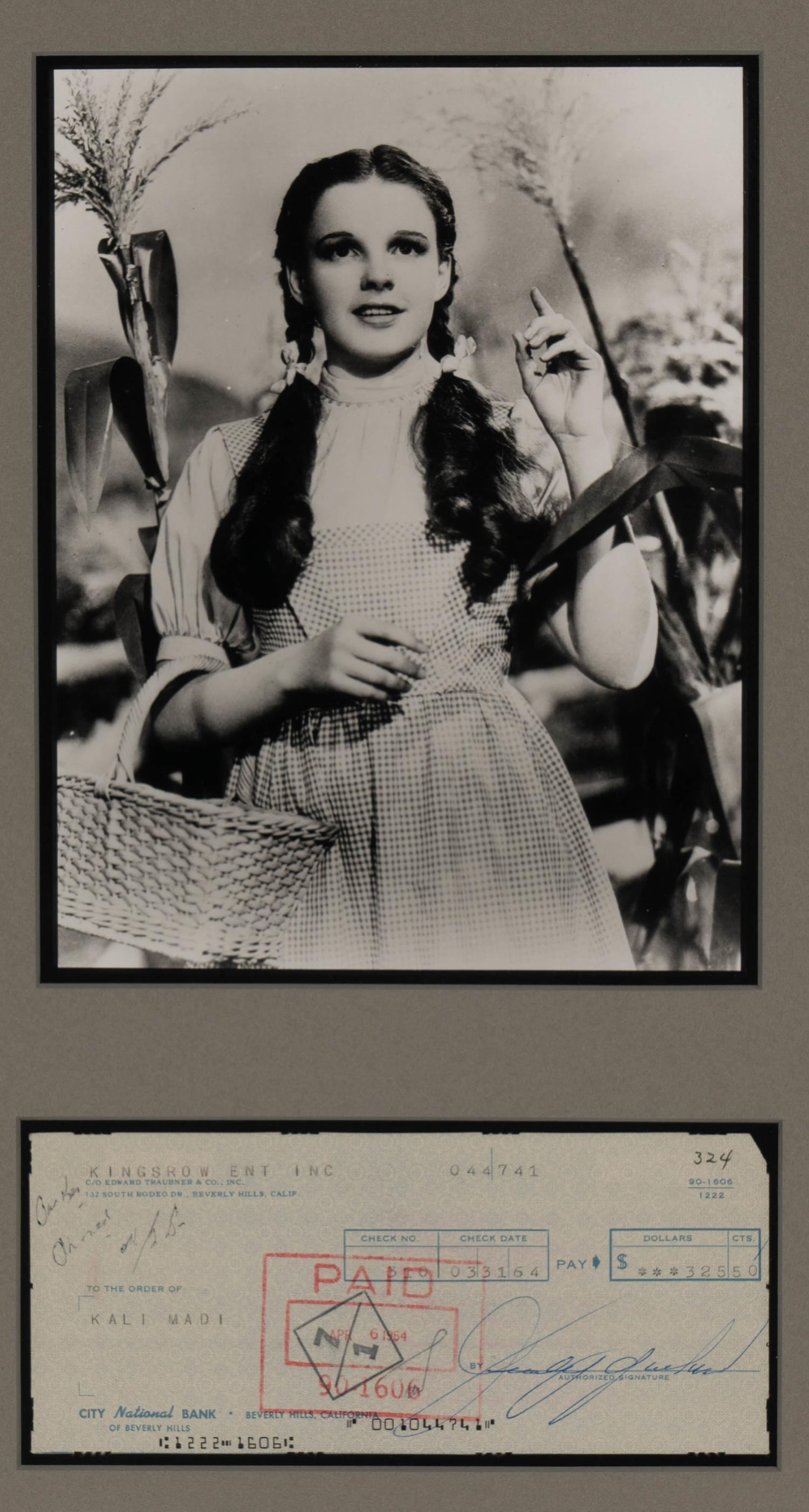 [WIZARD OF OZ]. A group of 4 items, including: