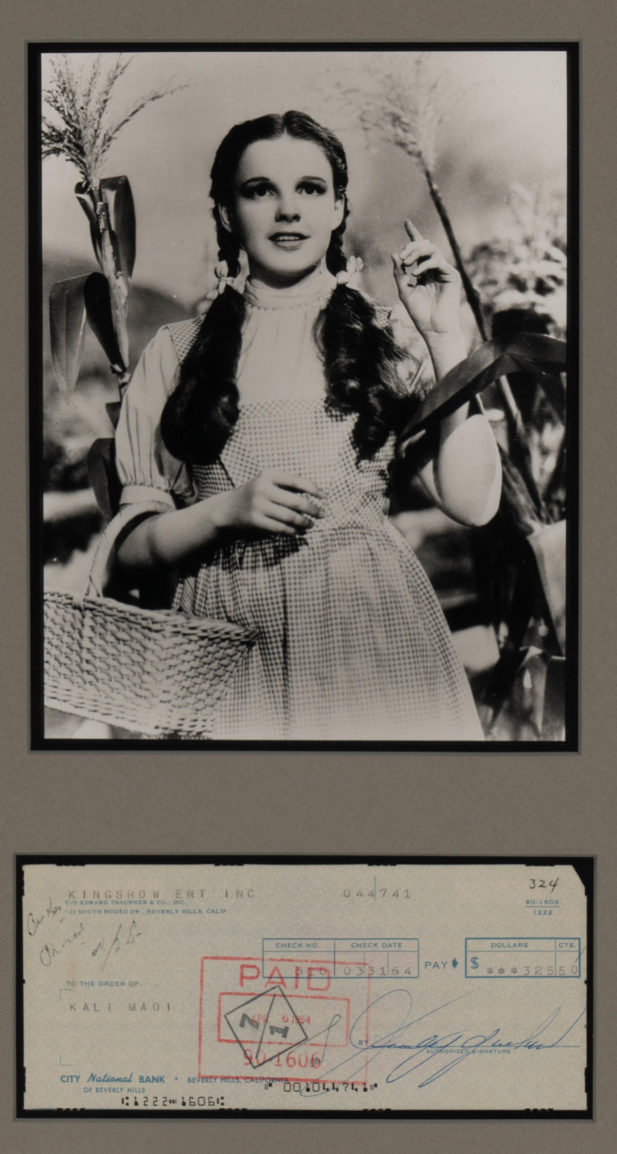 [WIZARD OF OZ]. A group of 4 items, including: