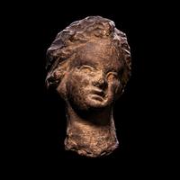 A Greek Terracotta Head