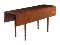 An American Pine Drop Leaf Table