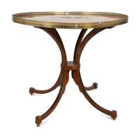 A Continental Neoclassical Style Mahogany Oval Table — 19TH CENTURY