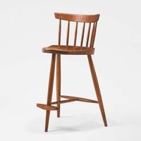 George Nakashima (American, 1905-1990) "Mira" High Chair, New Hope, Pennsylvania, 1969