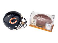 A Group of Chicago Bears Hall of Fame Signed Autograph Items