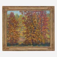Samuel George Phillips (American, 1890–1965) Fall on the Delaware