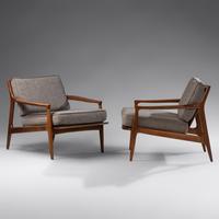 Pair of Lounge Chairs Thayer Coggin, USA