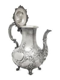 A Victorian Silver Coffee Pot