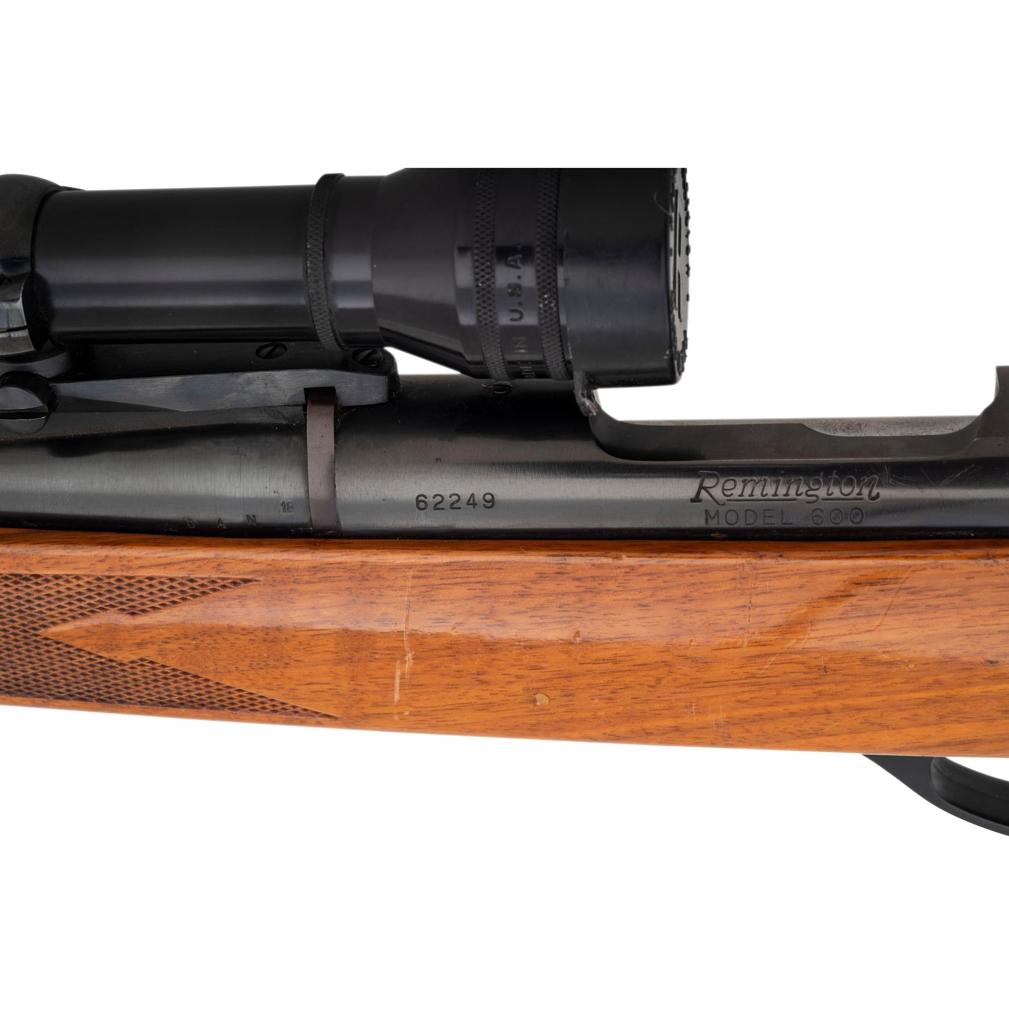 ** Remington Model 600 with Scope