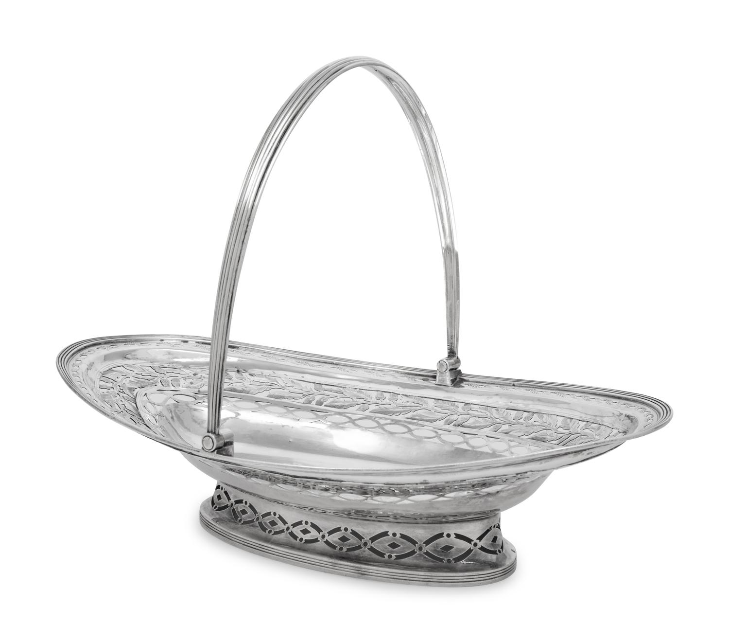 A George III Silver Cake Basket