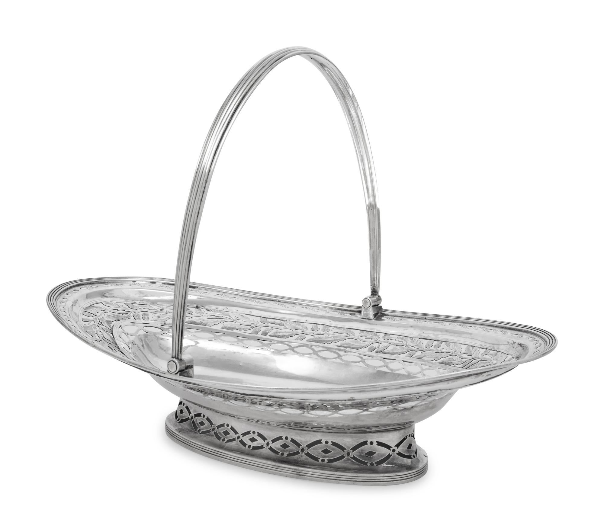 A George III Silver Cake Basket