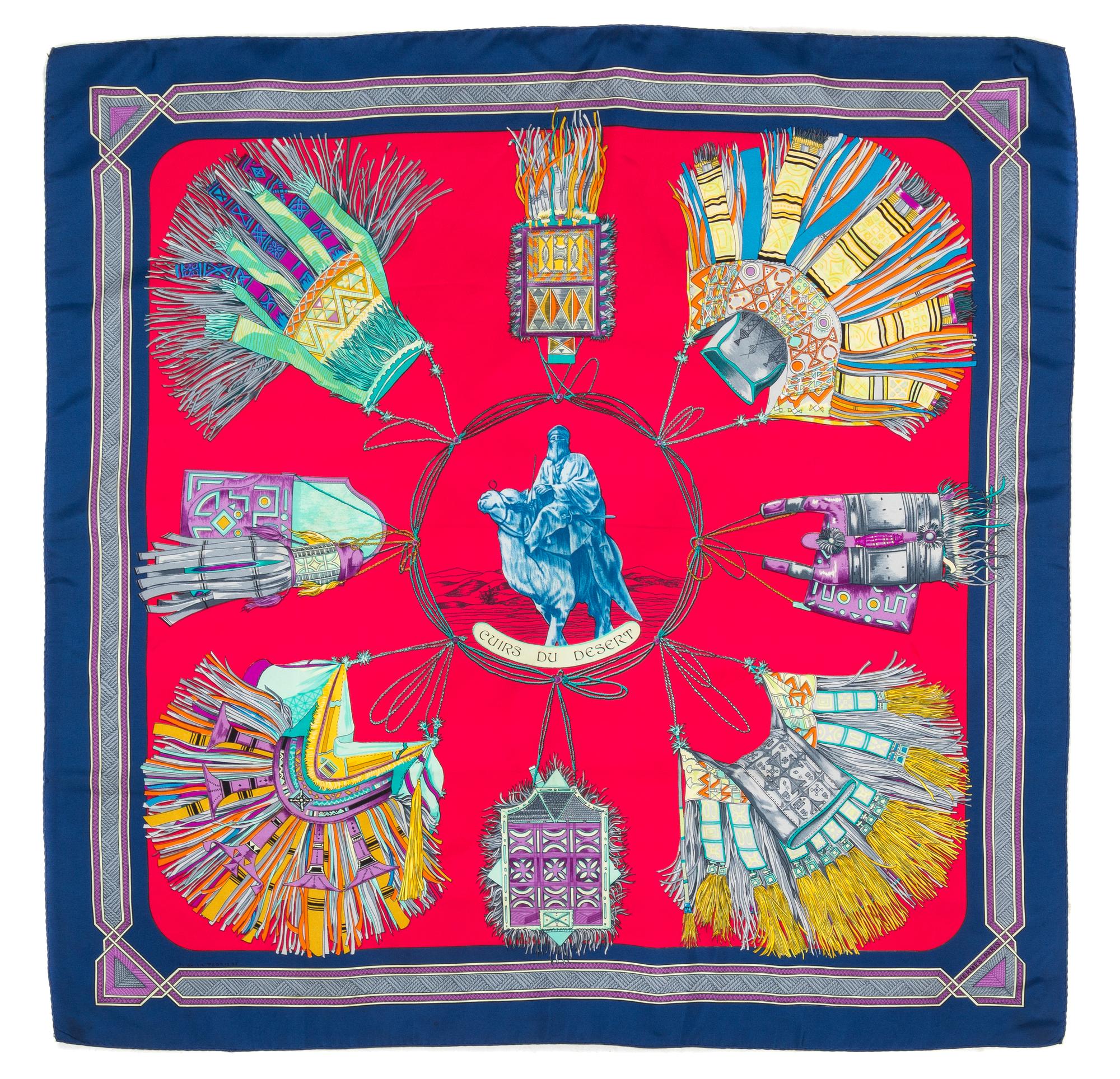 An Hermes 90cm Silk Scarf, 36" x 36"