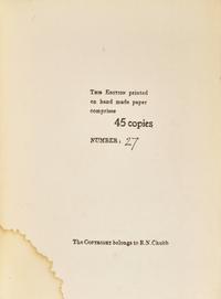 [Literature] Chubb, Ralph. The Sacrifice of Youth