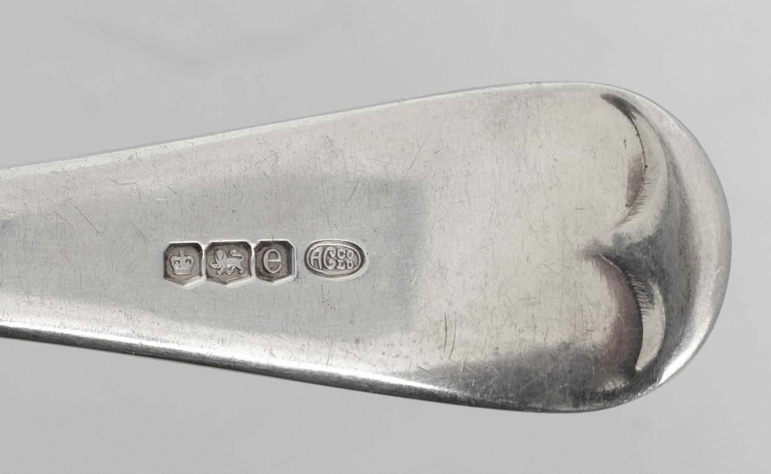 An Assembled Silver Flatware Service