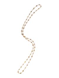 COLORED DIAMOND AND DIAMOND NECKLACE