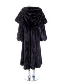 Elan Furs Long Mink Coat, 1990-2000s