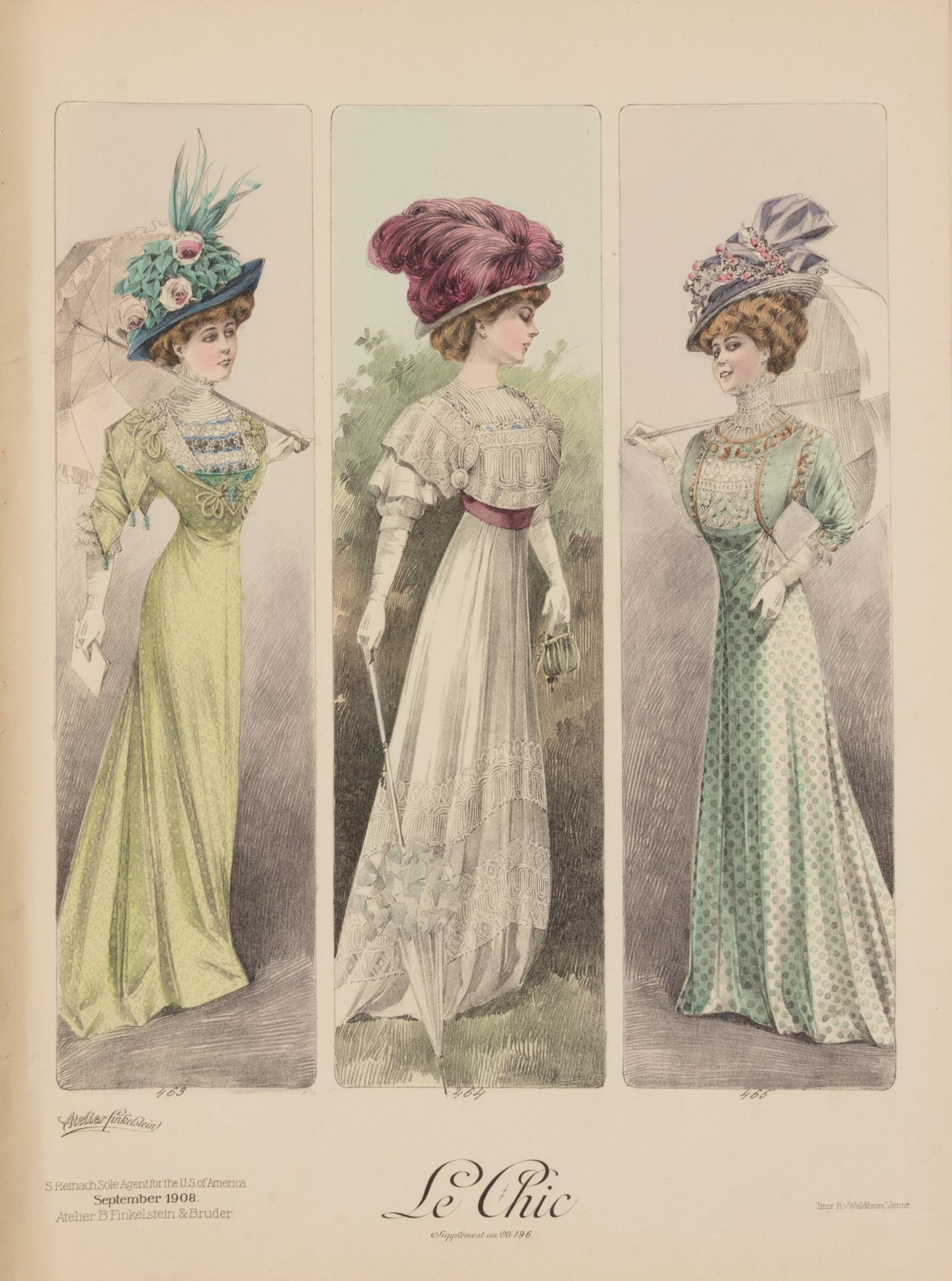 12 Le Chic Magazines, 1908-09