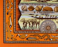 Hermès Framed Silk Scarf, 2005
