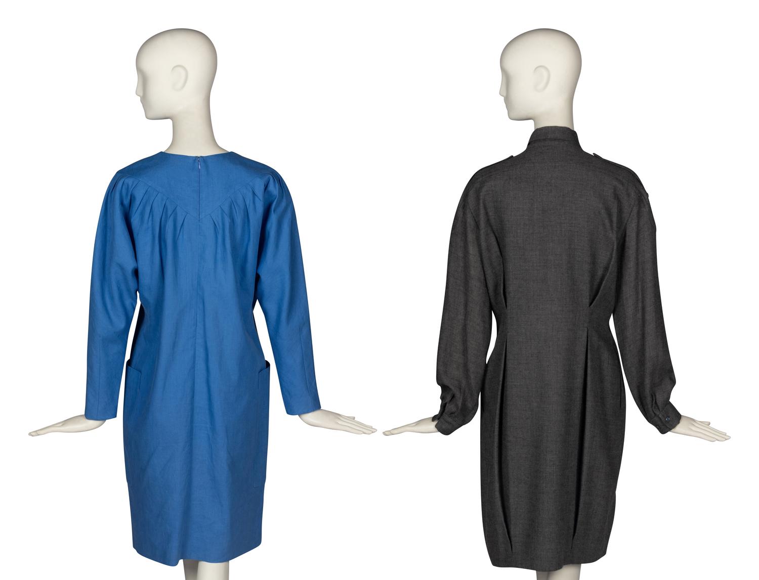 Two Yves Saint Laurent Rive Gauche Dresses