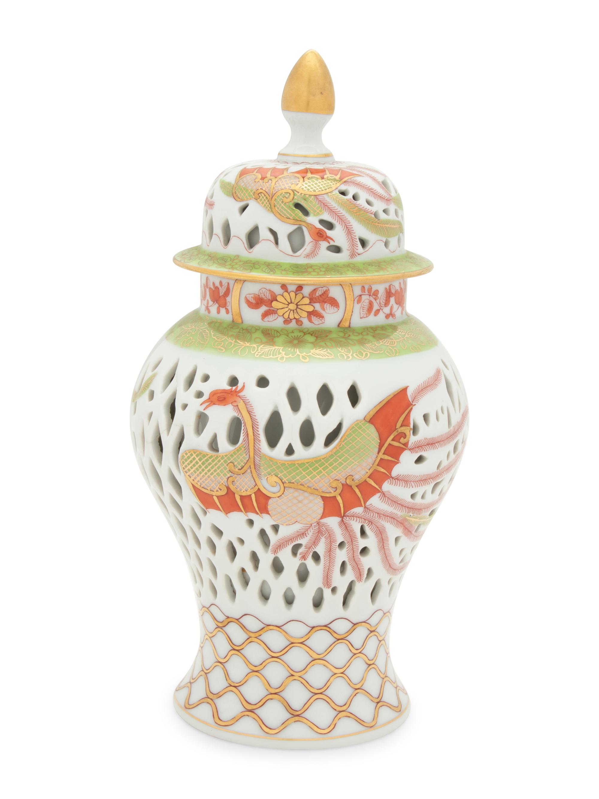 A Herend Porcelain Vase