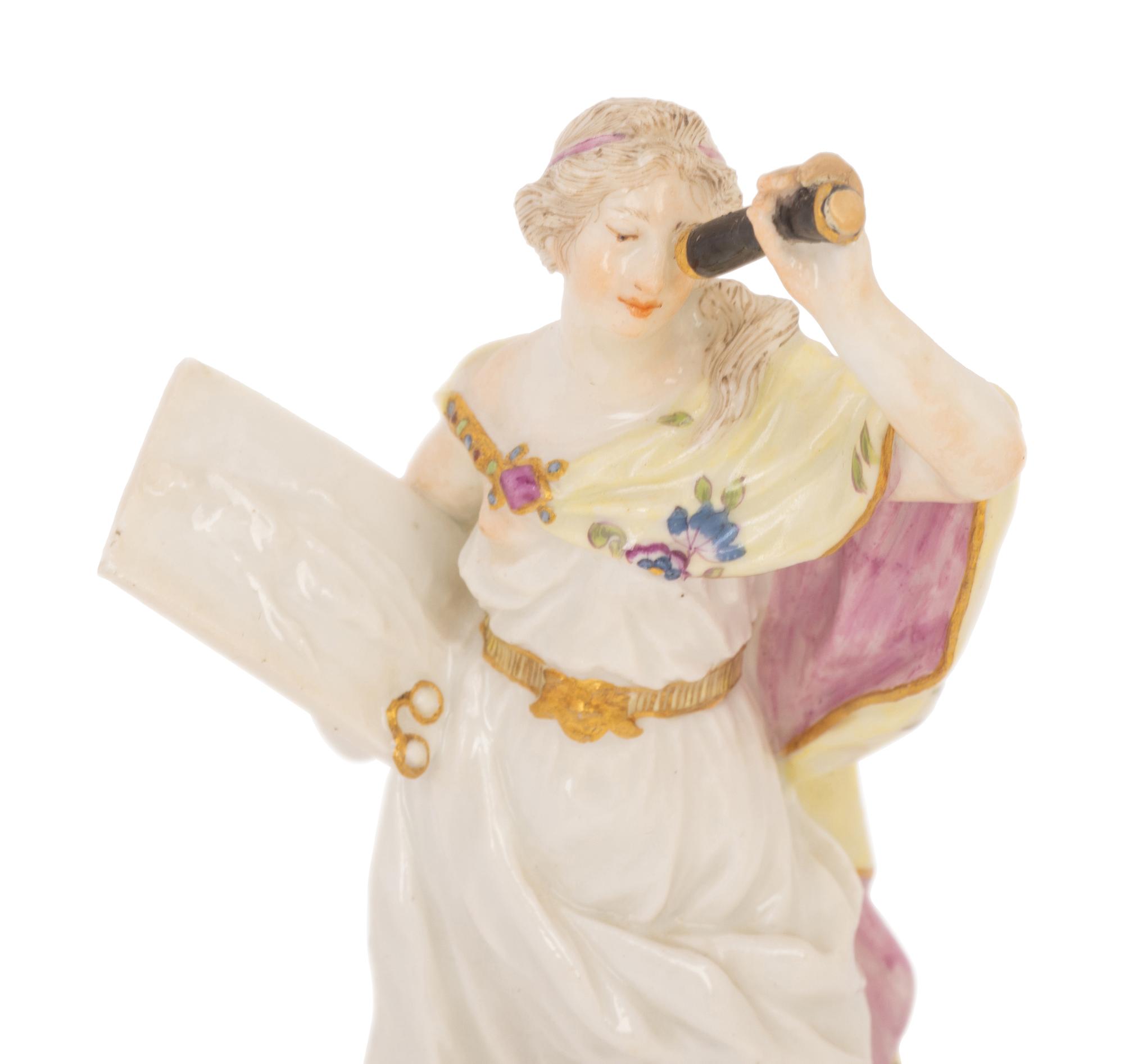 A Meissen Porcelain Figure Emblematic of Sight