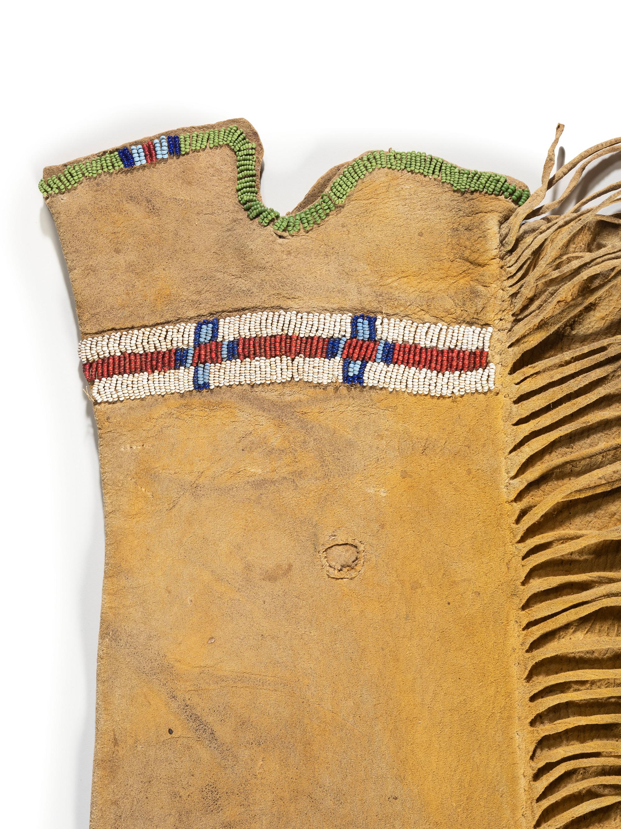 Cheyenne / Arapaho Beaded Hide Leggings