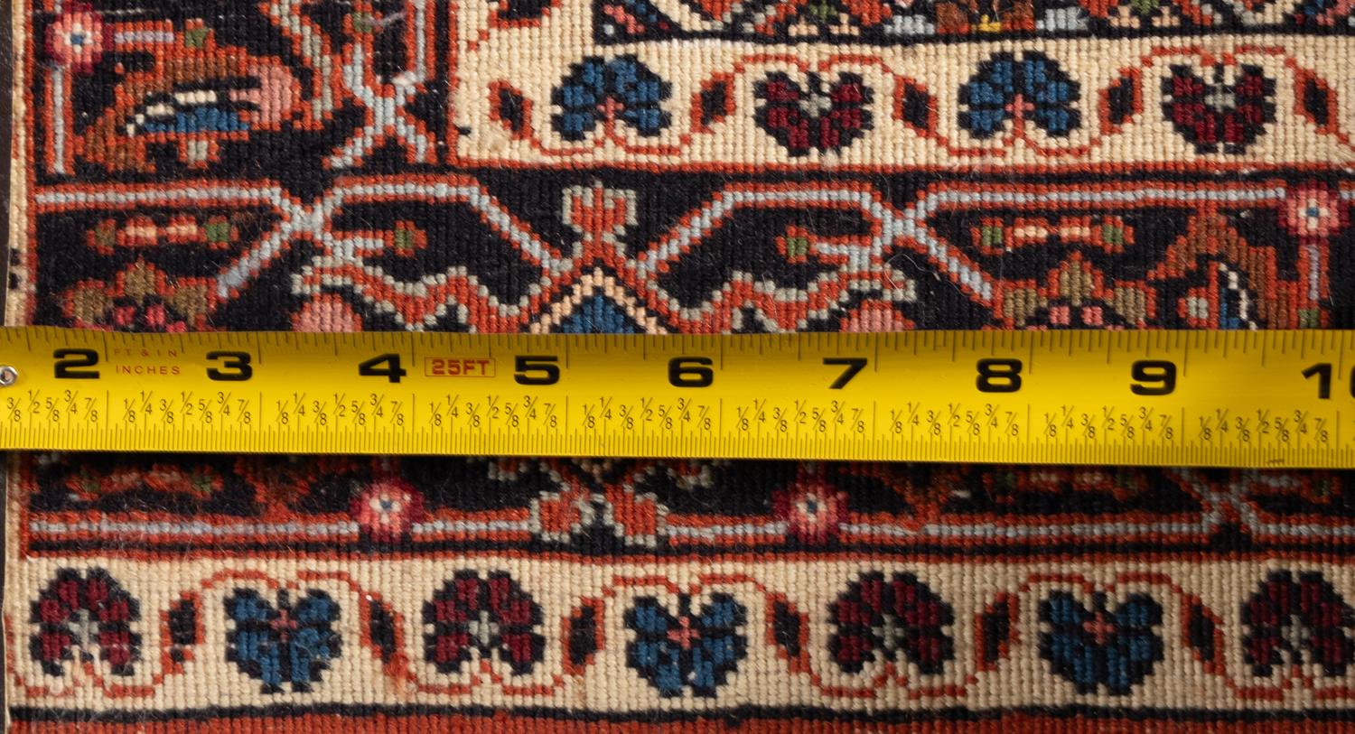 A Heriz Wool Runner
