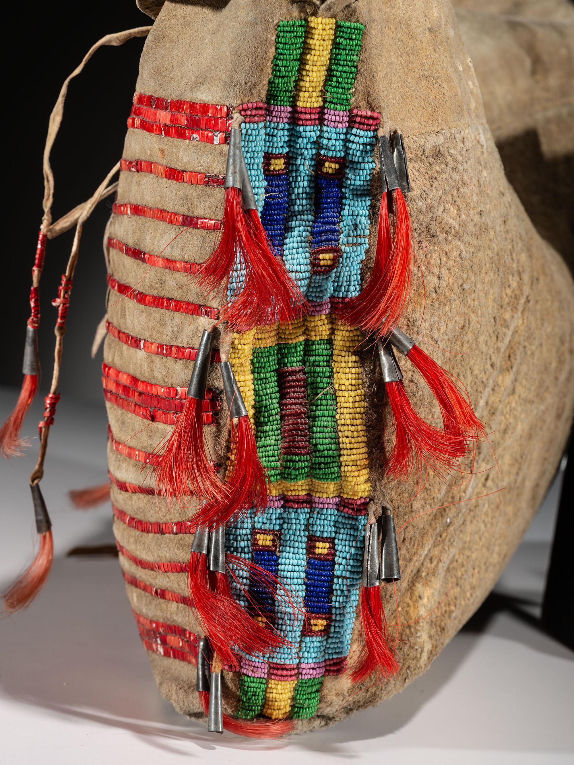 Sioux Beaded and Quilled Possible Bag