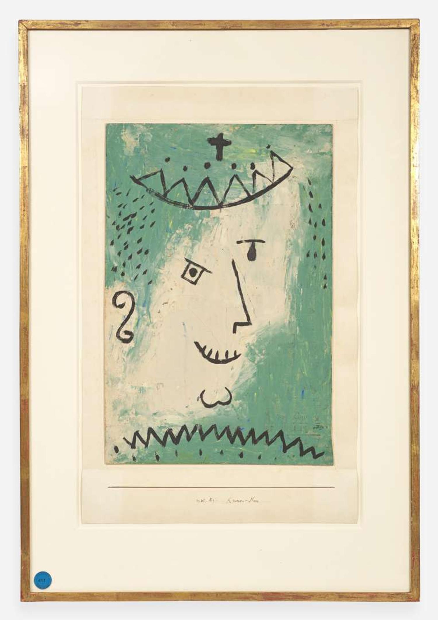 Paul Klee (German, 1879-1940) - Kronen-Narr (Crown Fool)