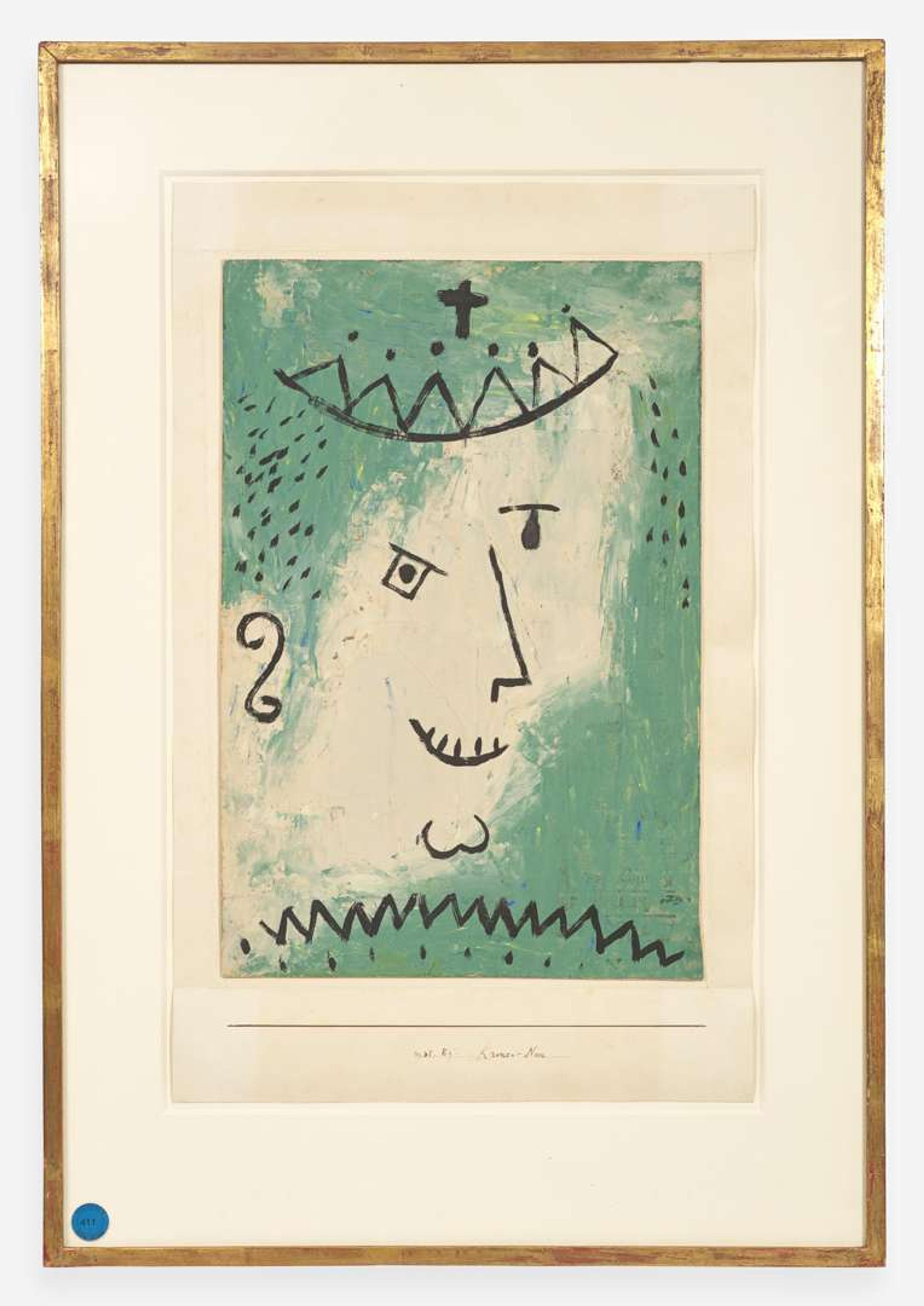 Paul Klee (German, 1879-1940) - Kronen-Narr (Crown Fool)