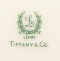 A Set of Twelve Lenox Porcelain Plates Retailed by Tiffany & Co.