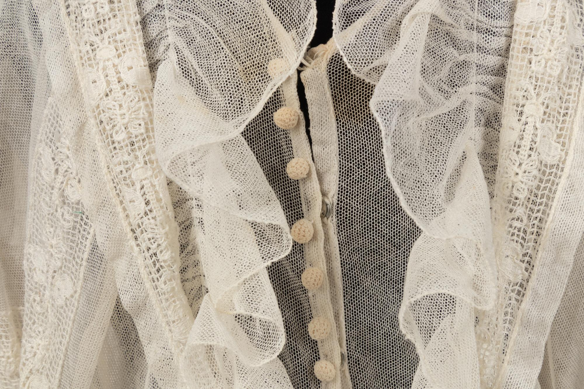 Six Edwardian Cotton Dresses: Three Day Dresses, Three Bed Jackets and Night Gowns, 1910s