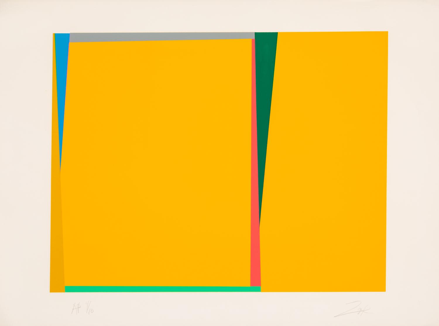 Larry Zox, (American, 1937-2006), A group of six works