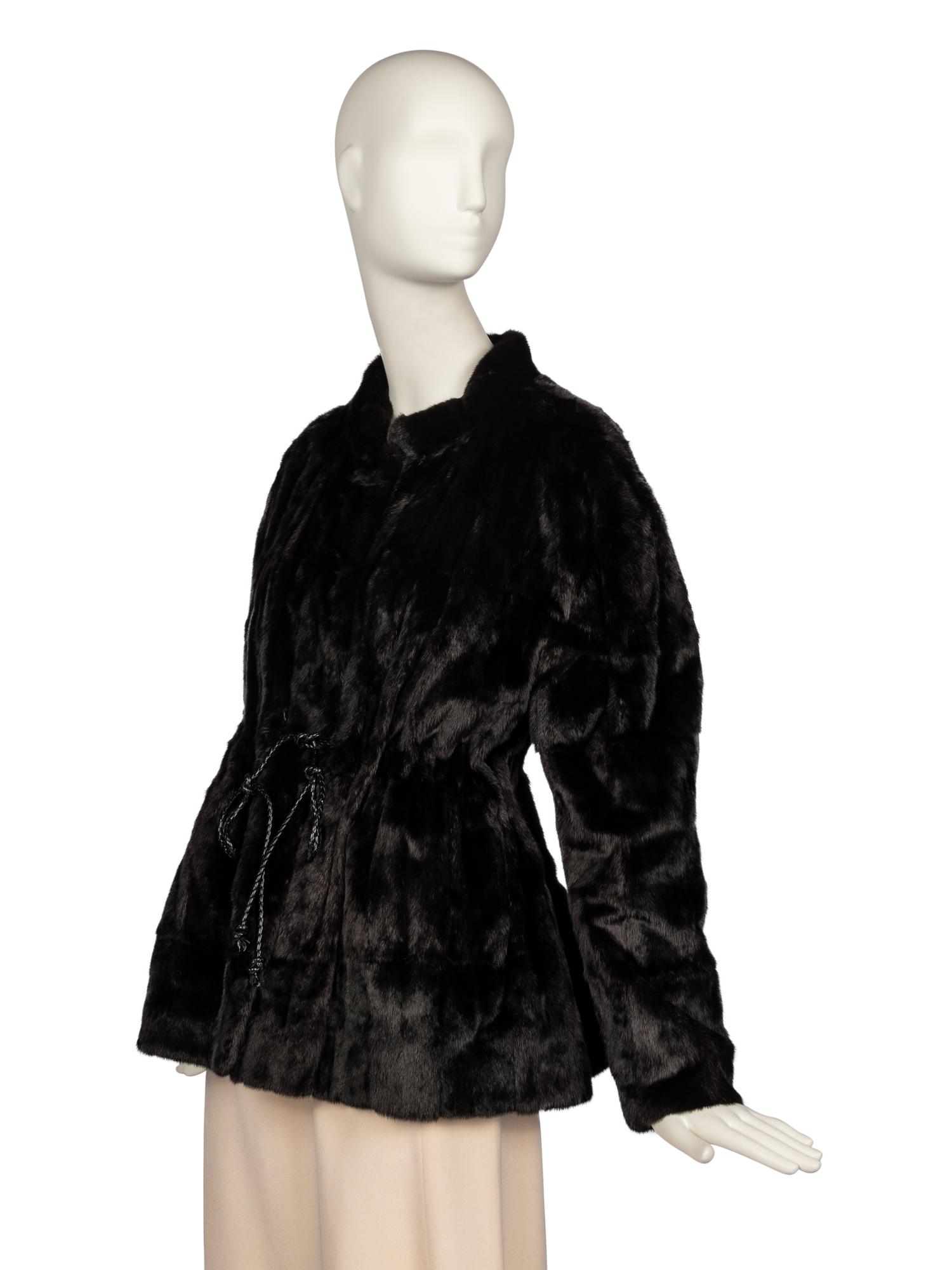 Ralph Rucci Ermine Fur Jacket