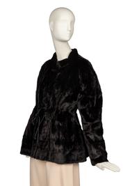 Ralph Rucci Ermine Fur Jacket
