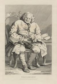 A group of four 19th and 20th Century European Prints (After James Abbott McNeill Whistler, William Hogarth, Charles François Daubigny and an unknown artist)
