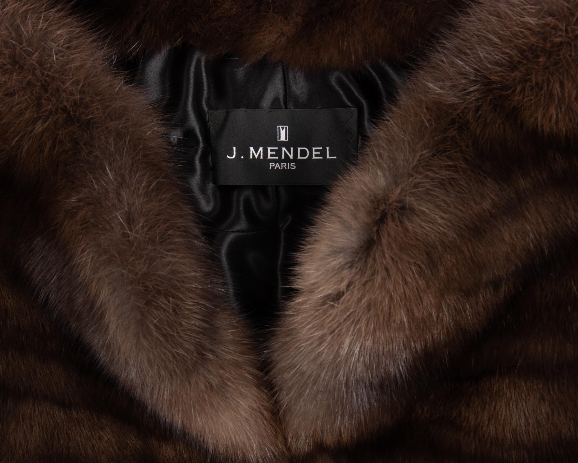 J. Mendel Sable Fur Shrug