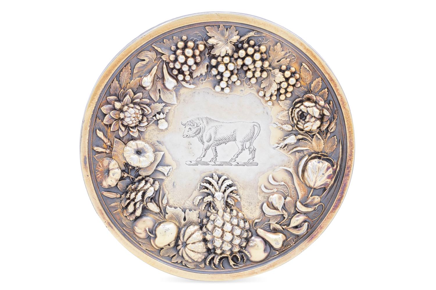 A George IV Silver-Gilt Commemorative Medallion